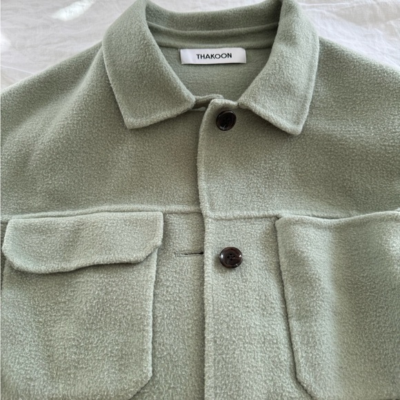 Thakoon Wool Blend Shirt Jacket, Size XS - Picture 7 of 8